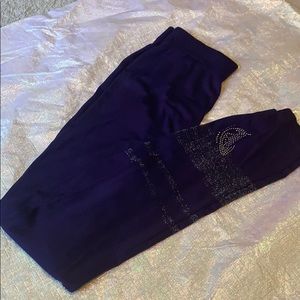 Butterfly Rhinestone Leggings